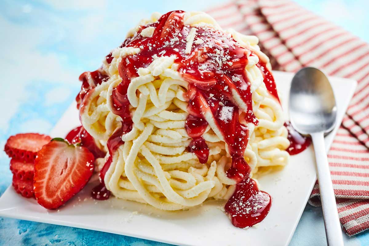 Spaghetti Eis